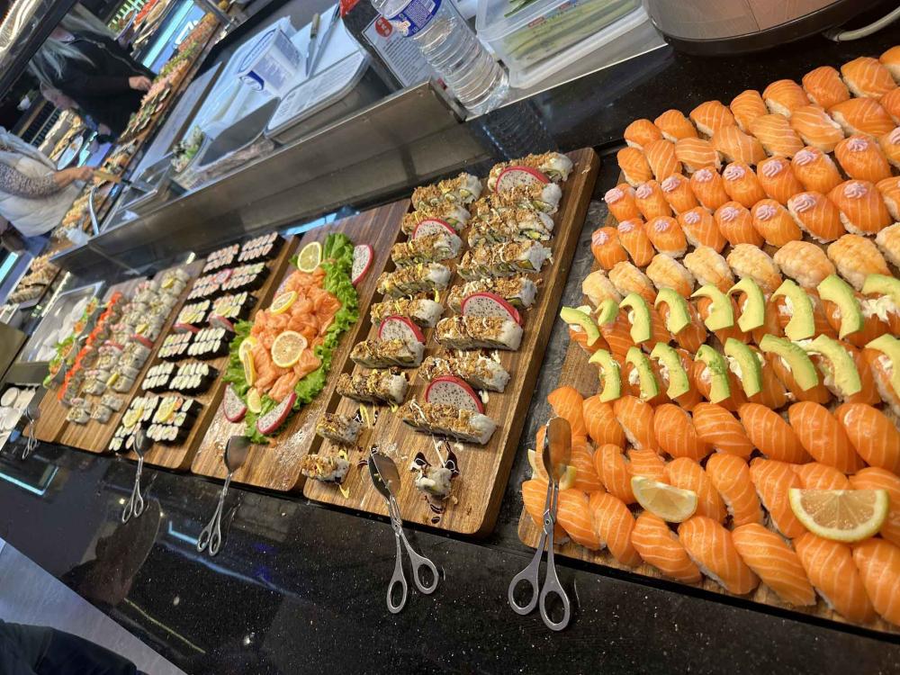 Buffet des shushis - WokInn Valenciennes