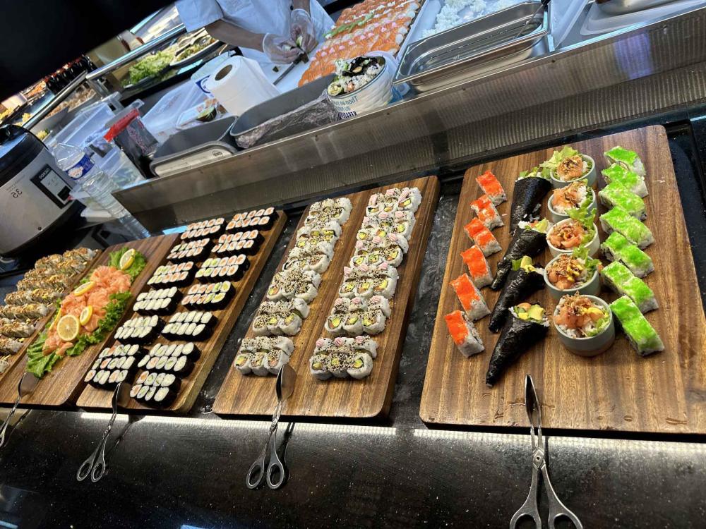 Buffet shushis - Woknn Valenciennes